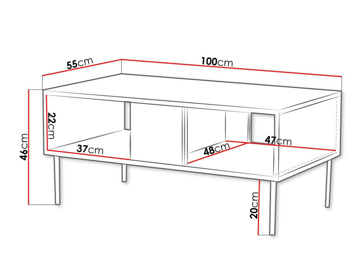 Coffee table Charlotte L103