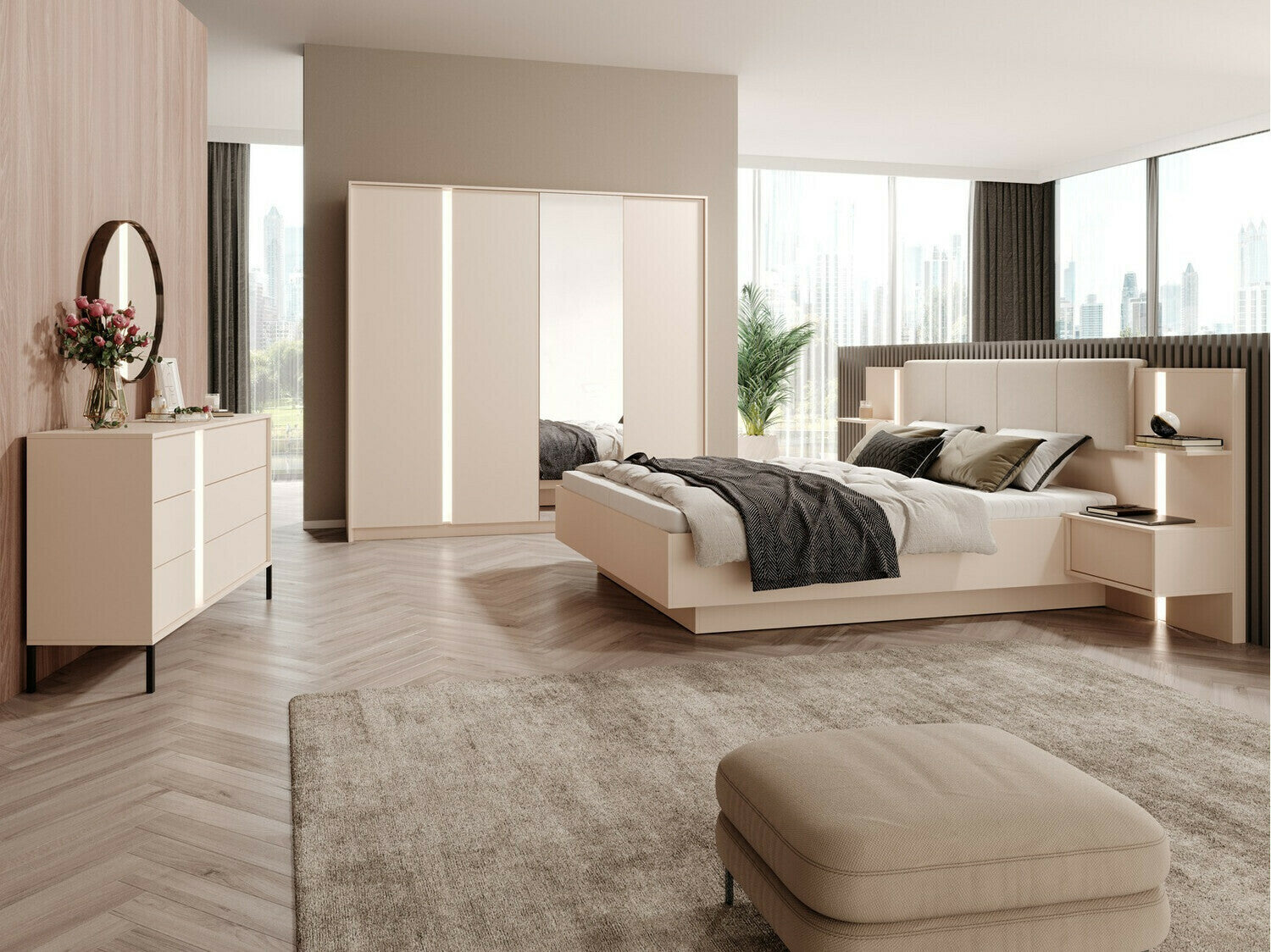 Soveværelses-sæt Kingston Z114