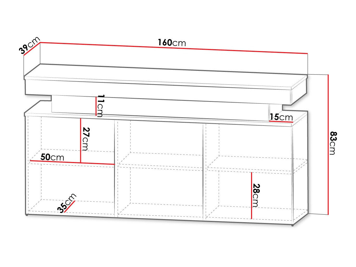 Sideboard Merced N101