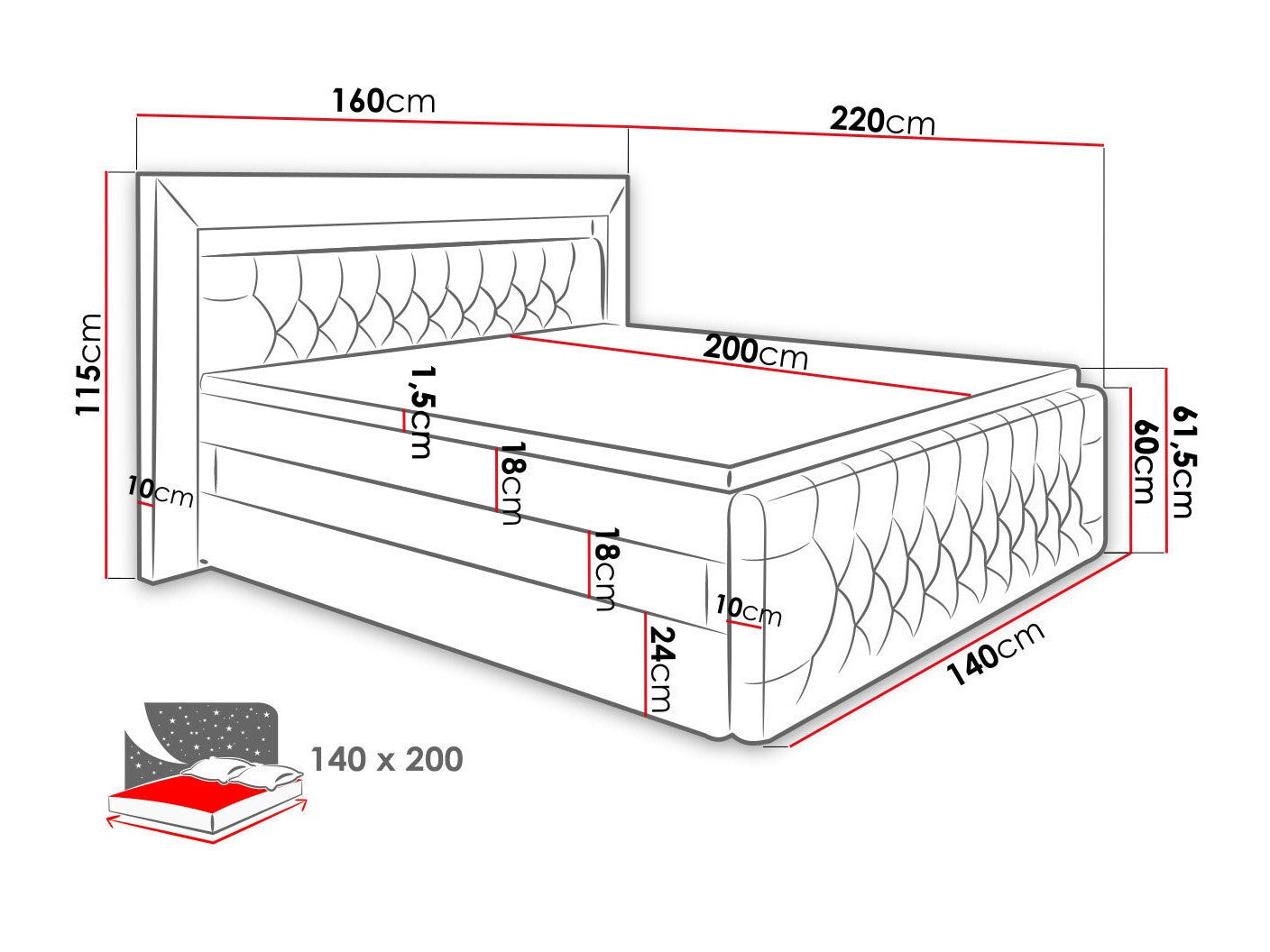 Kontinentalseng Nashville 124