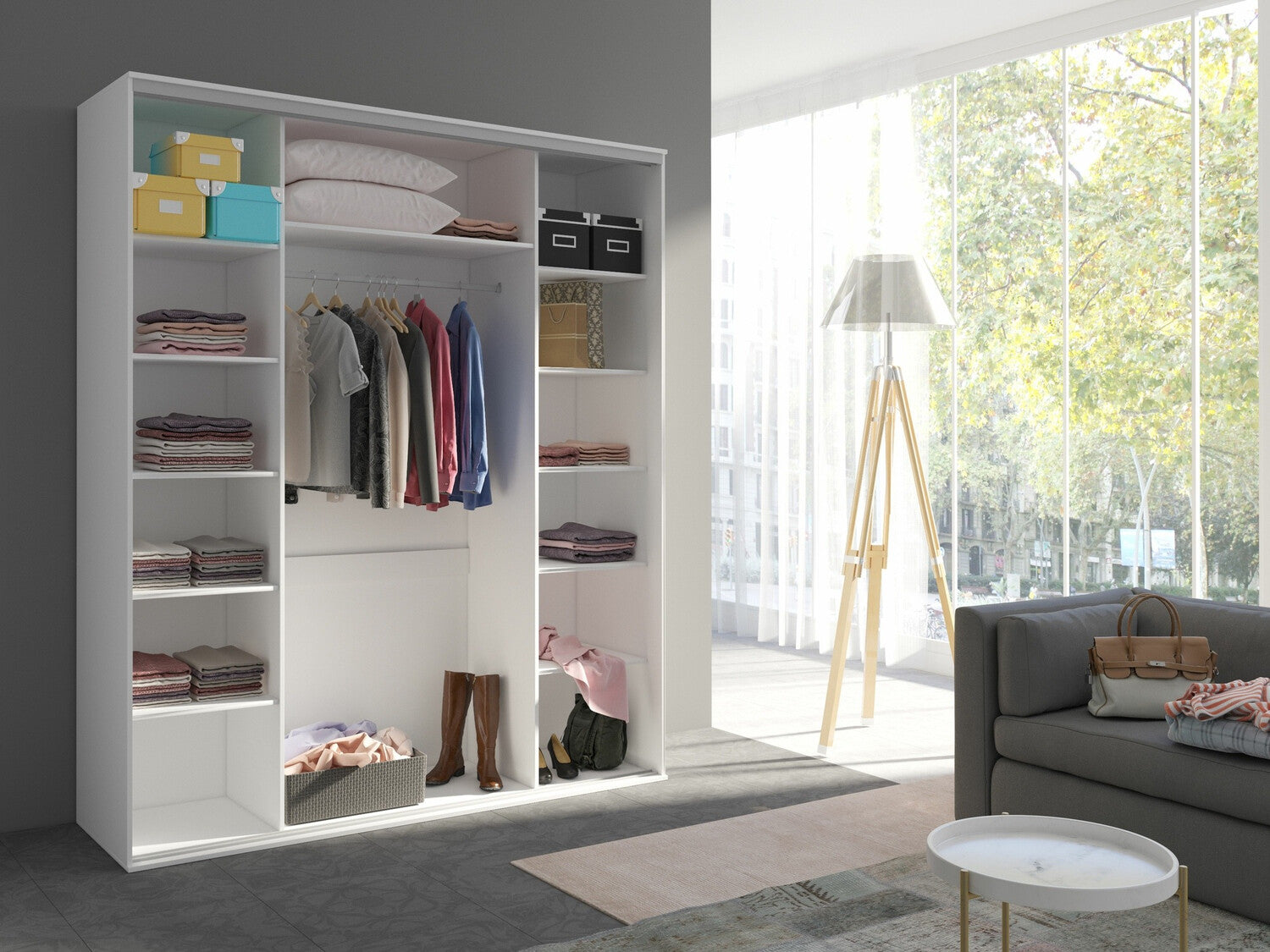 Garderobe Murrieta 180