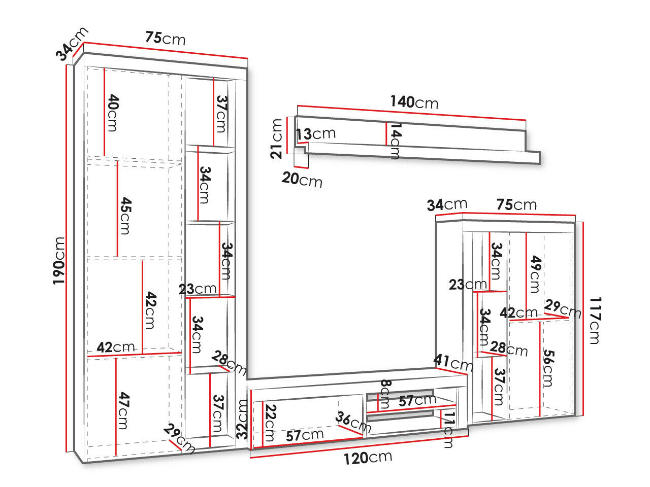 Living room set Tucson 103