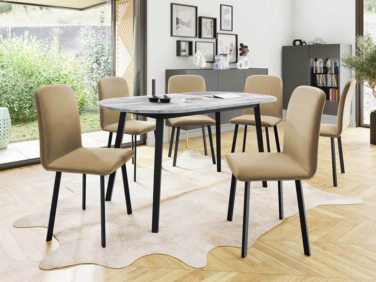 Spisestue-sæt Edmond 121