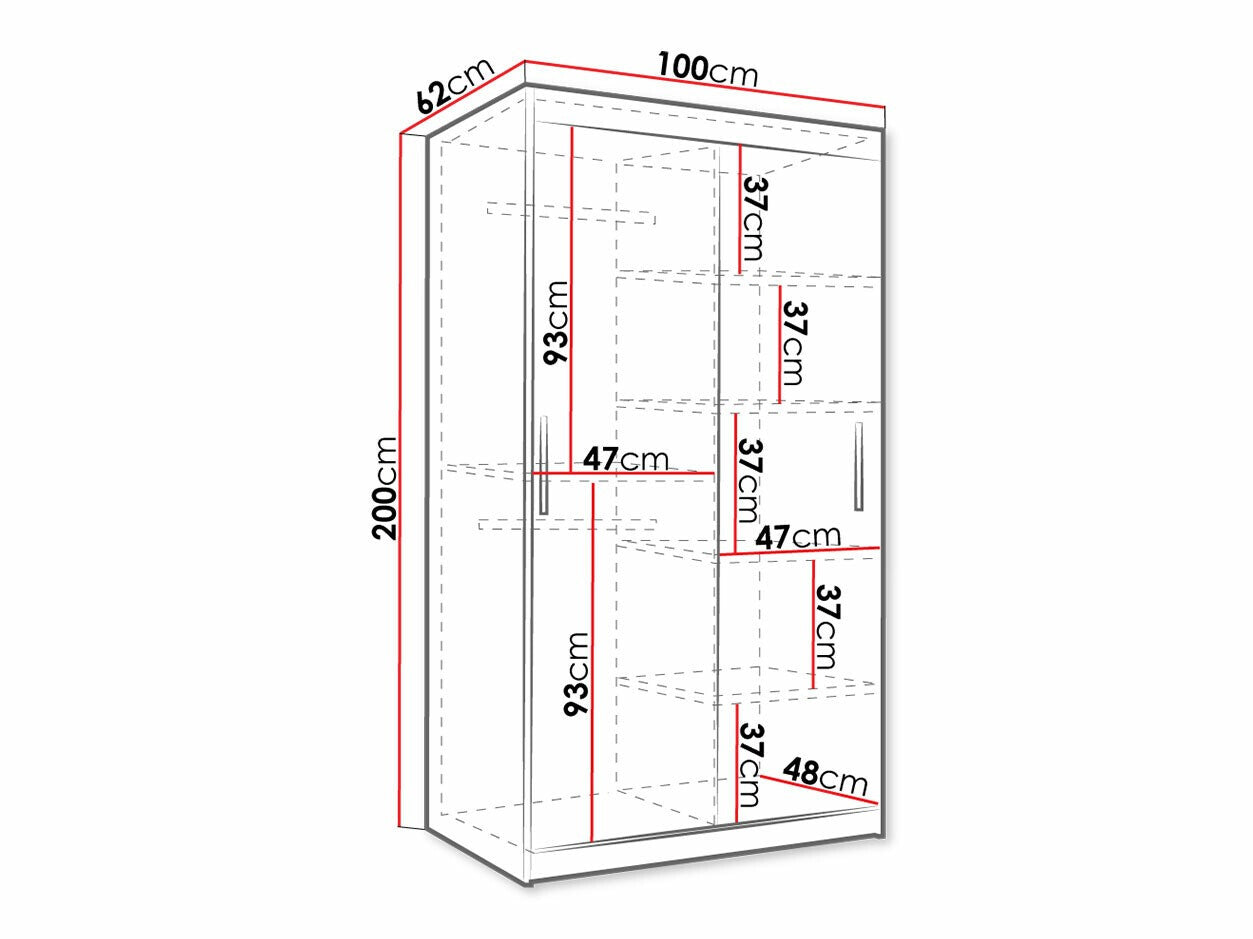 Wardrobe Hartford 464