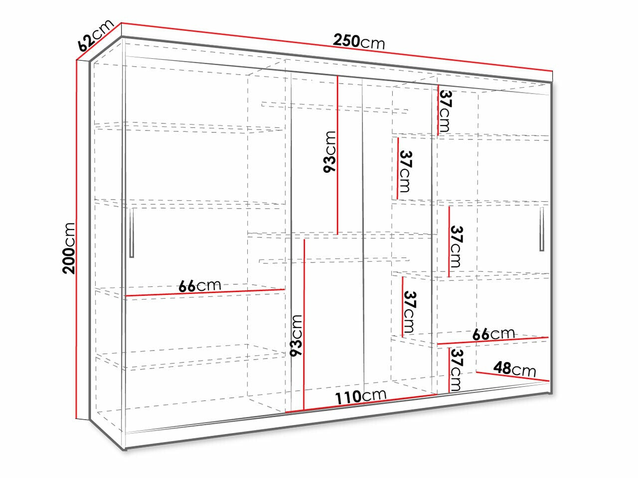 Wardrobe Hartford 466