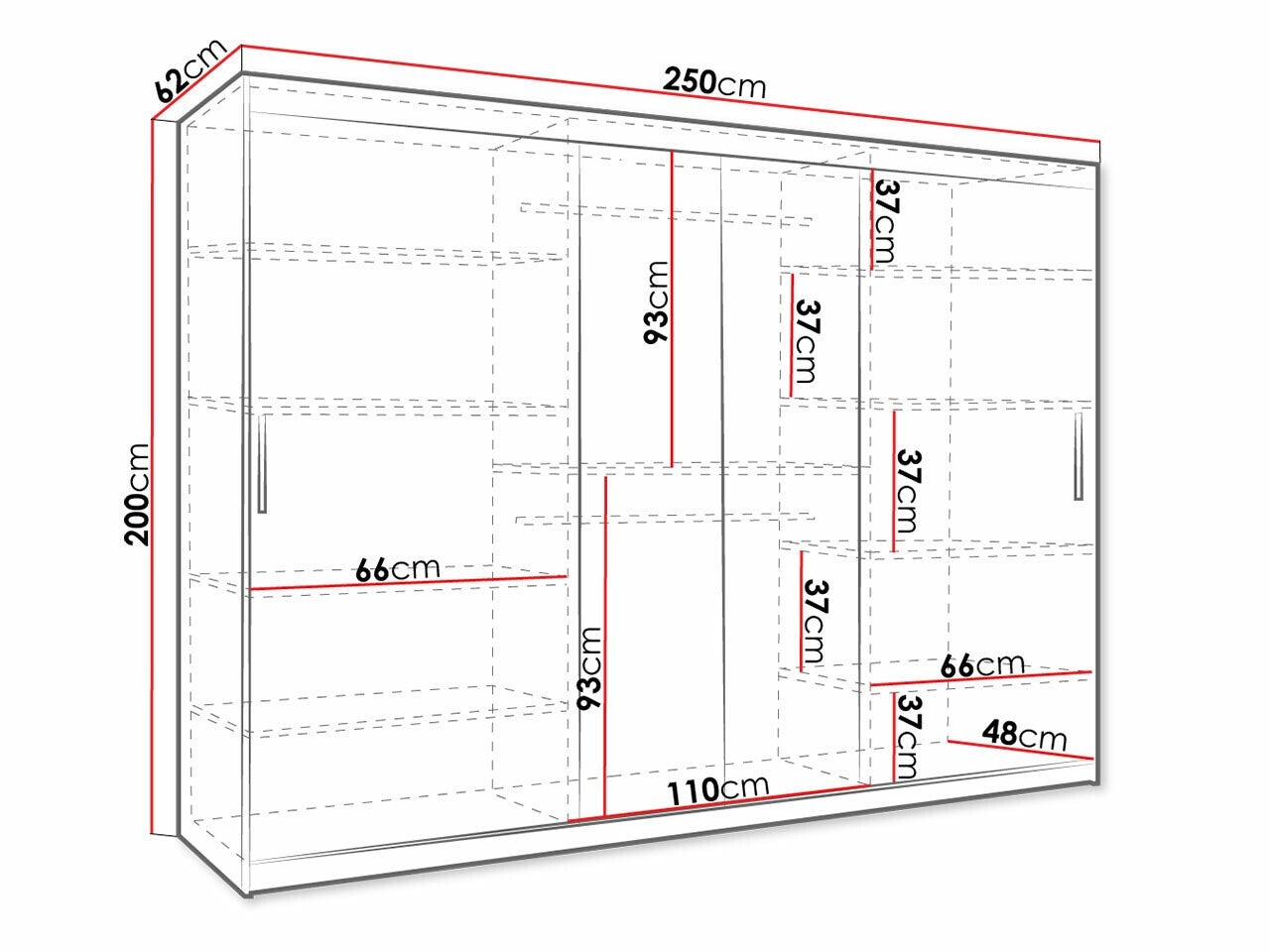 Wardrobe Hartford 466