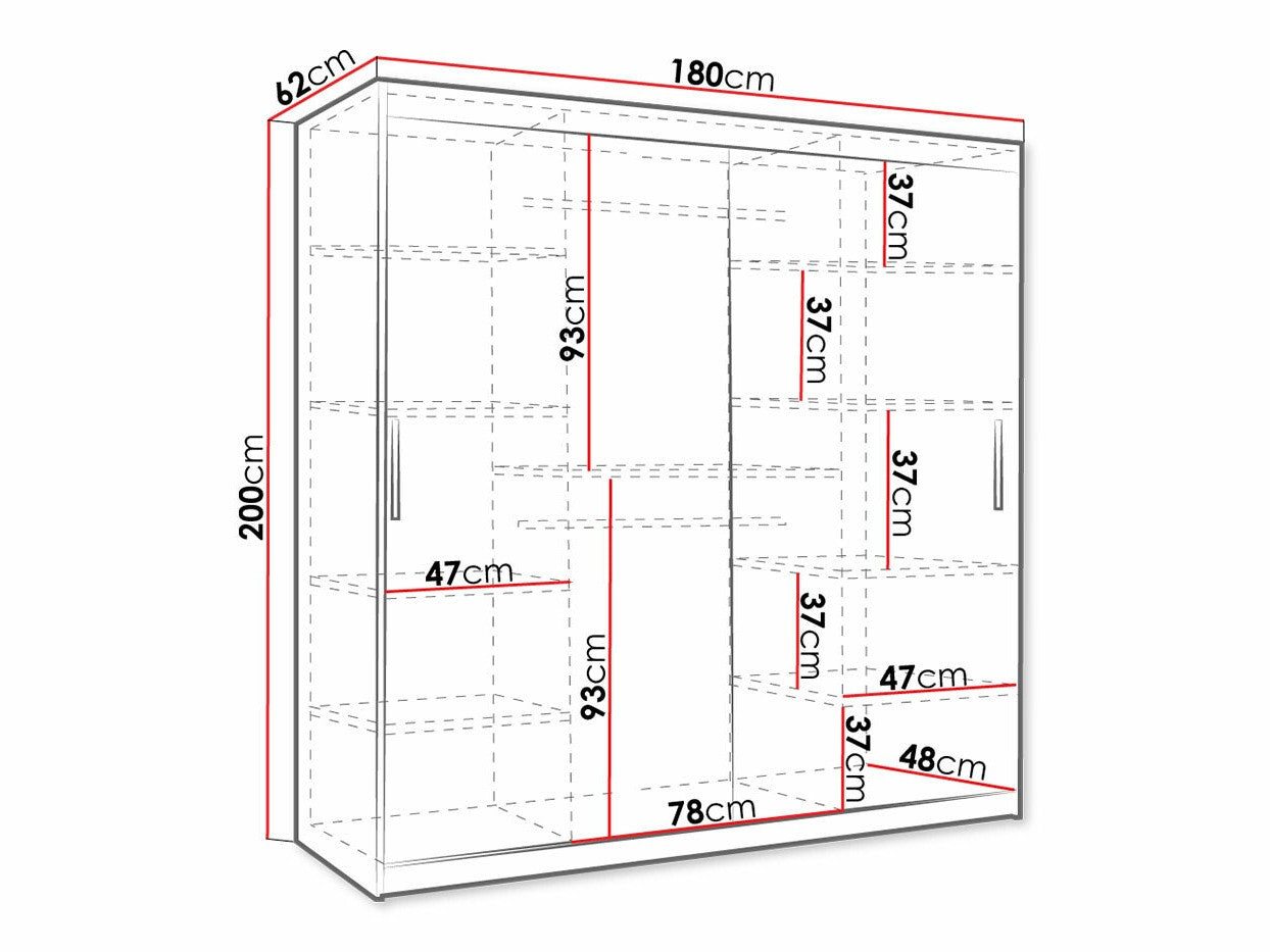 Wardrobe Hartford 468