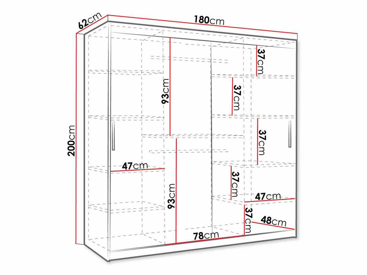 Wardrobe Hartford 468