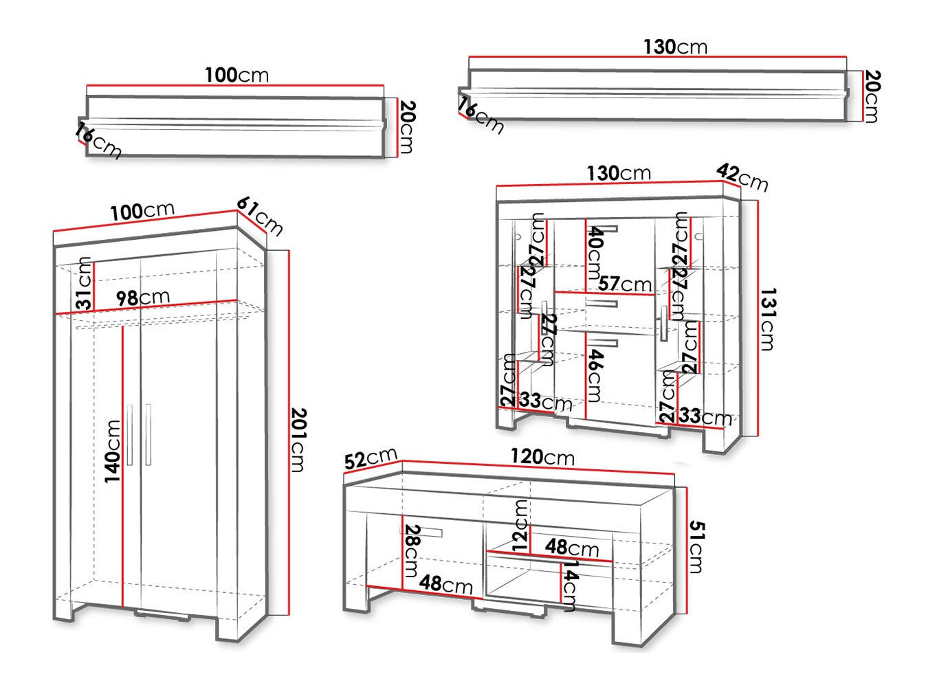 Living room set Toledo C127
