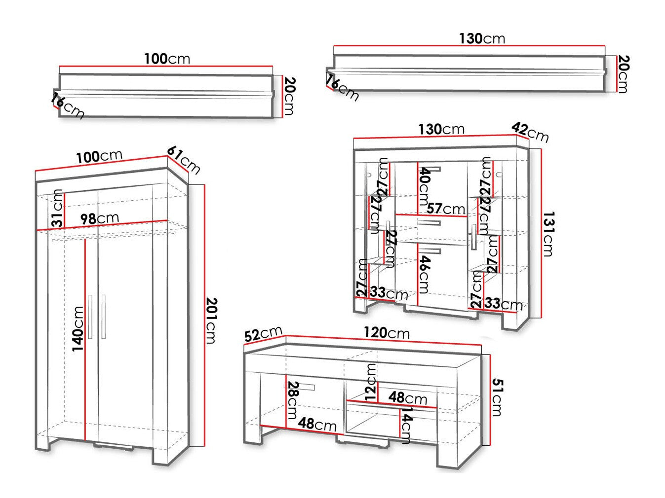 Living room set Toledo C127