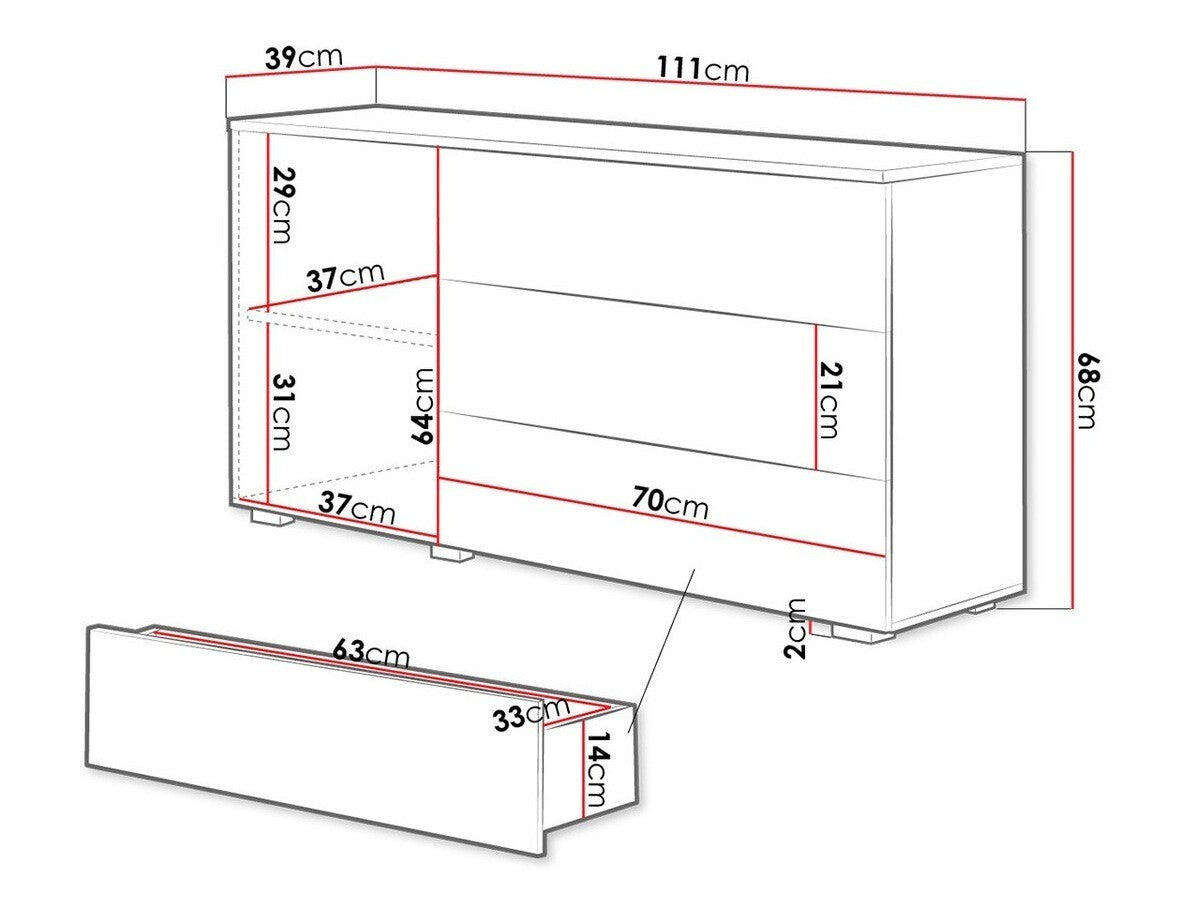 Kommode Sarasota 128