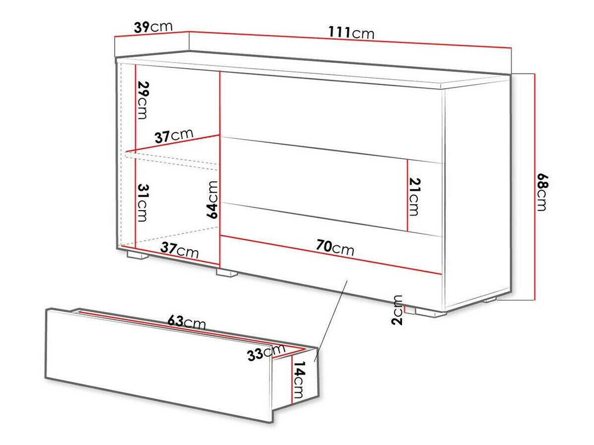 Kommode Sarasota 128