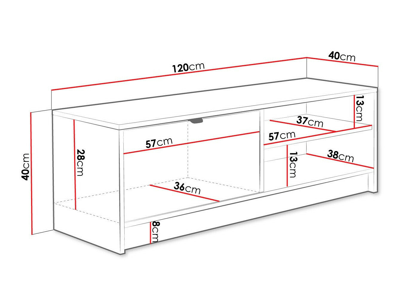 TV stand Comfivo J100