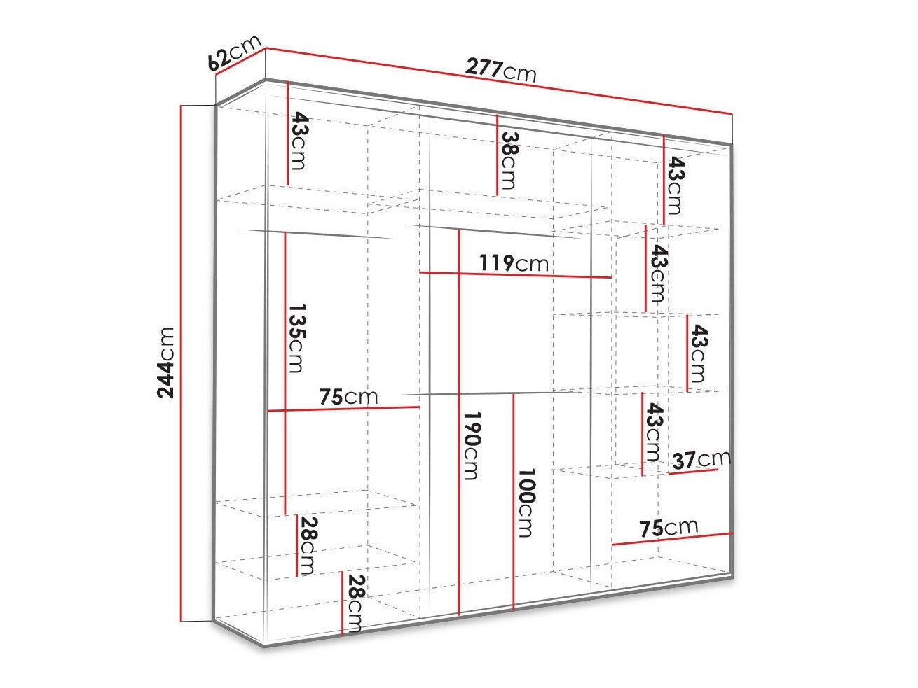 Garderobe Murrieta 145