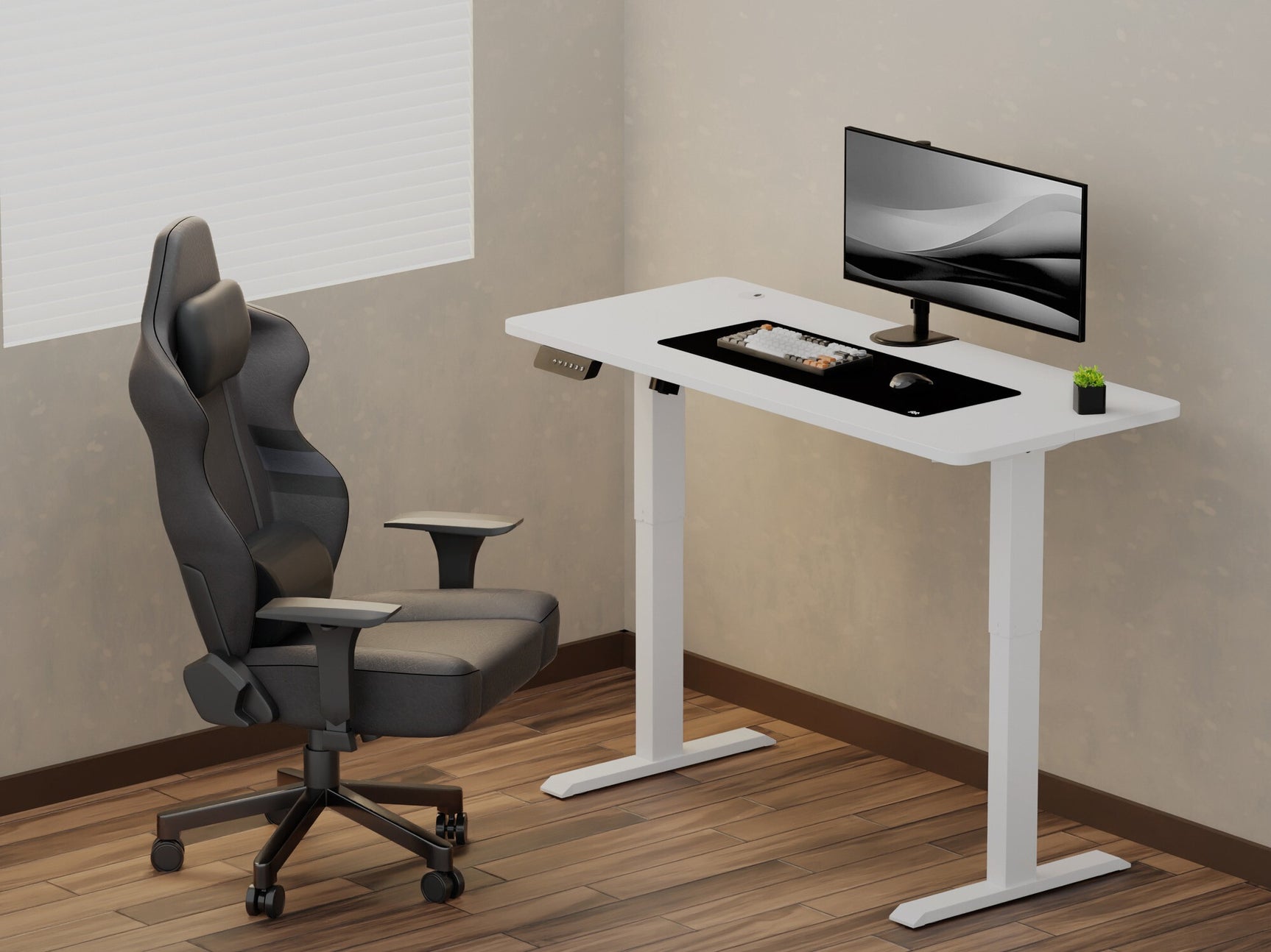 Højdejusterbart arbejdsbord Lodi 100