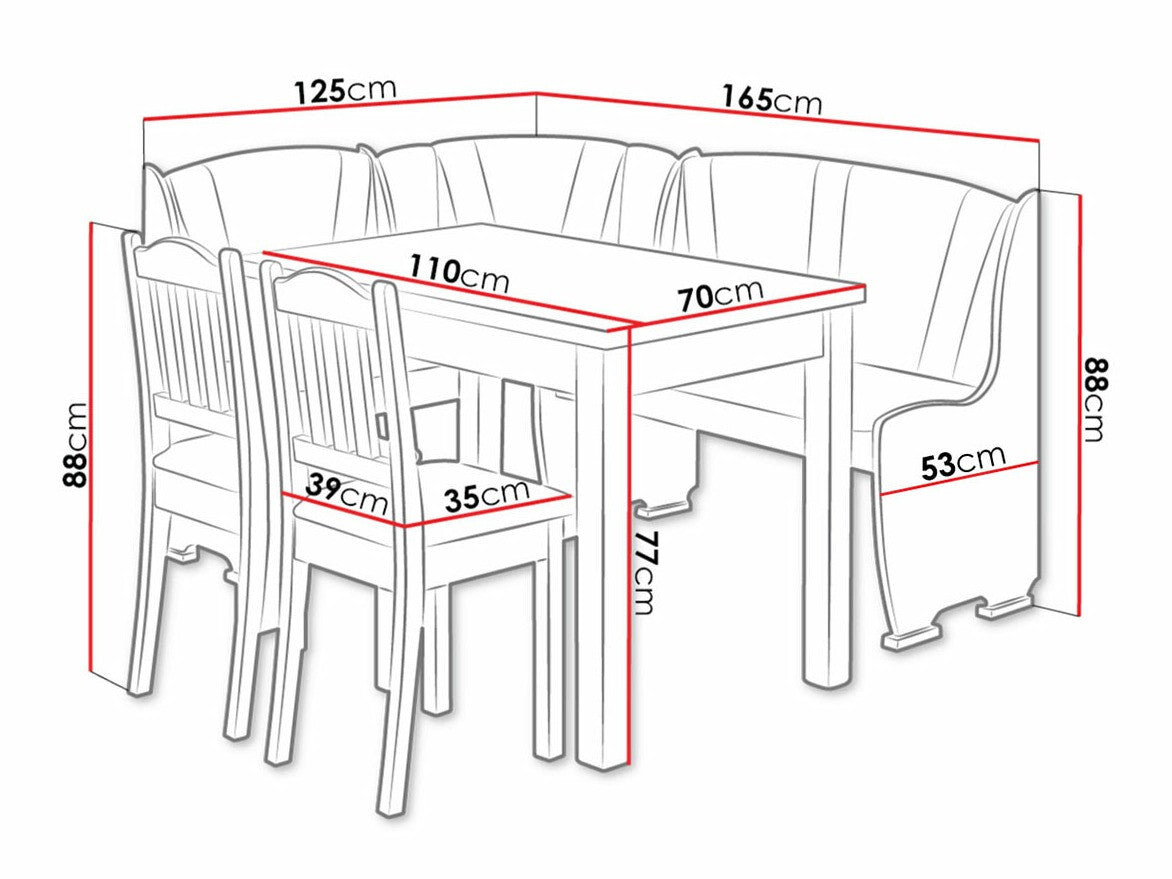 Køkkenhjørne Edmond 122