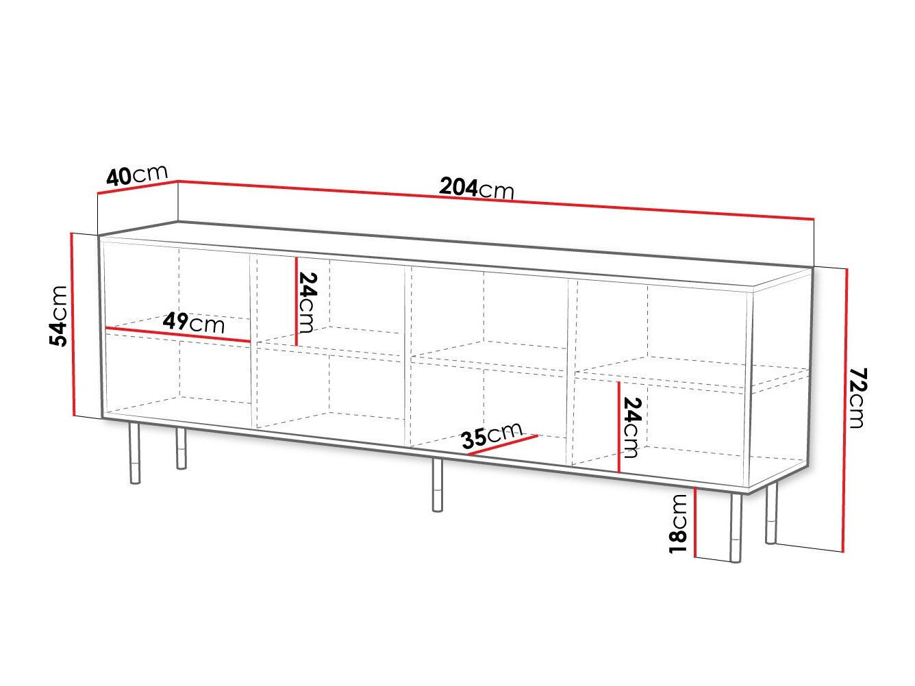 Sideboard Charlotte P101