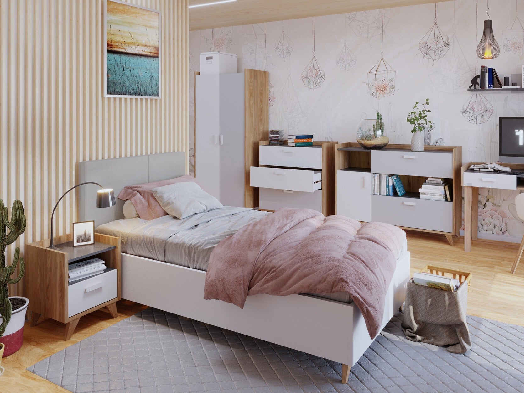 Sengebord Fresno AE108