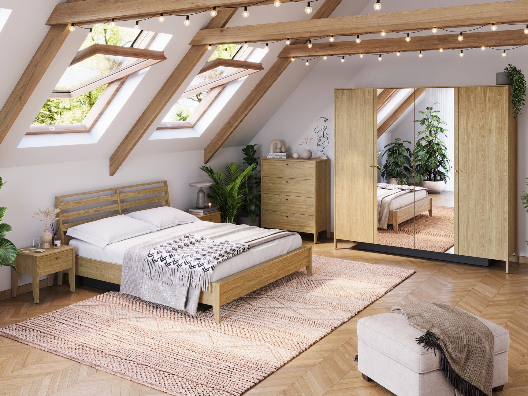 Garderobe Fresno AS100