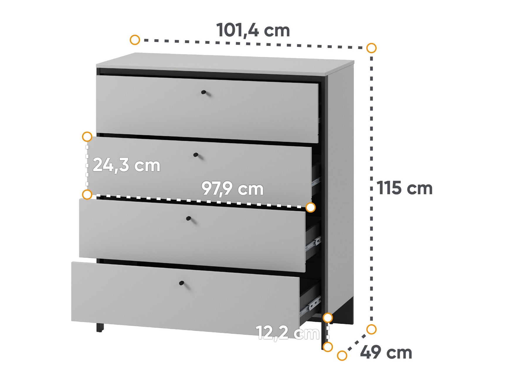 Kommode Fresno AT102