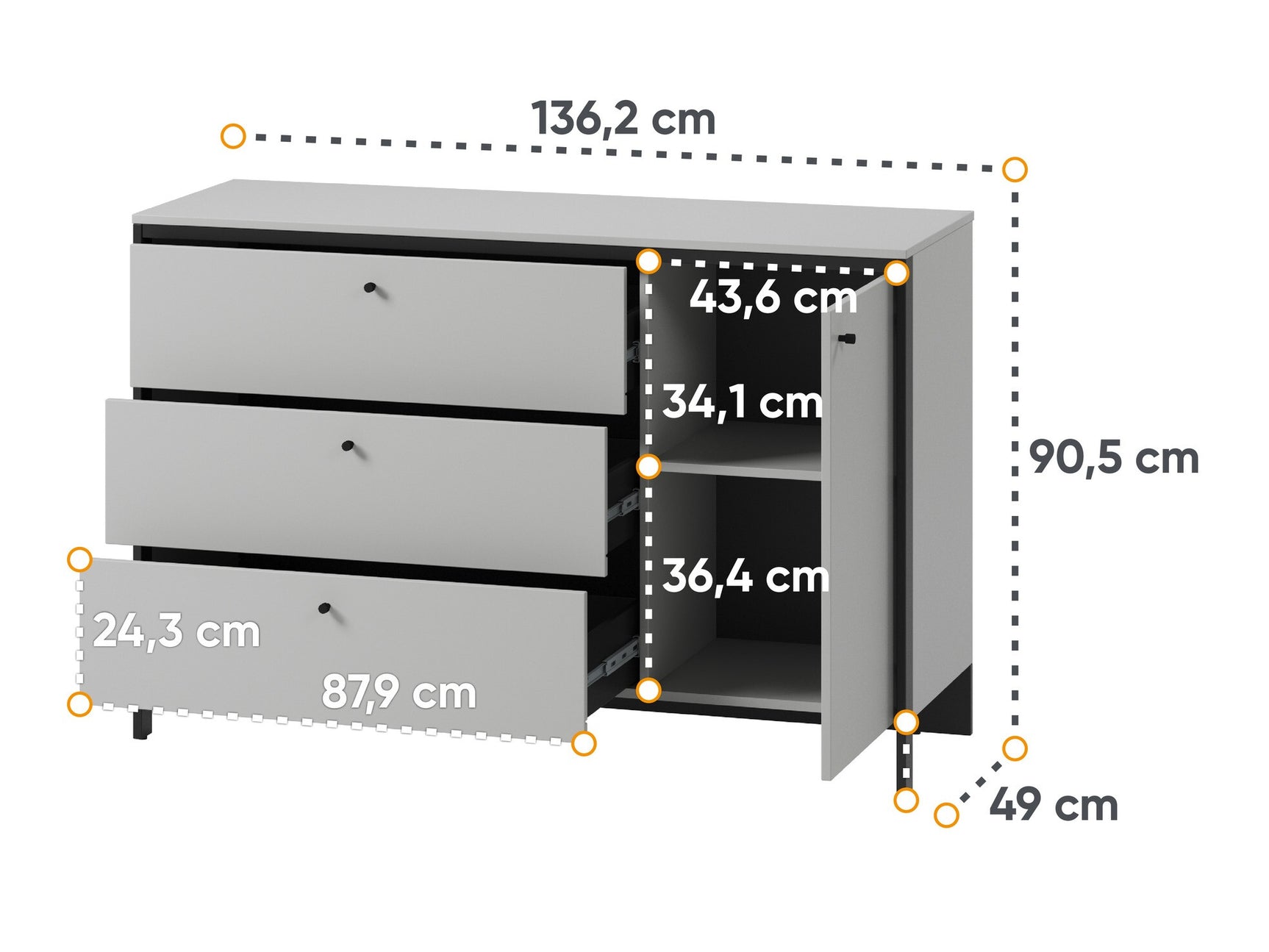 Kommode Fresno AT103
