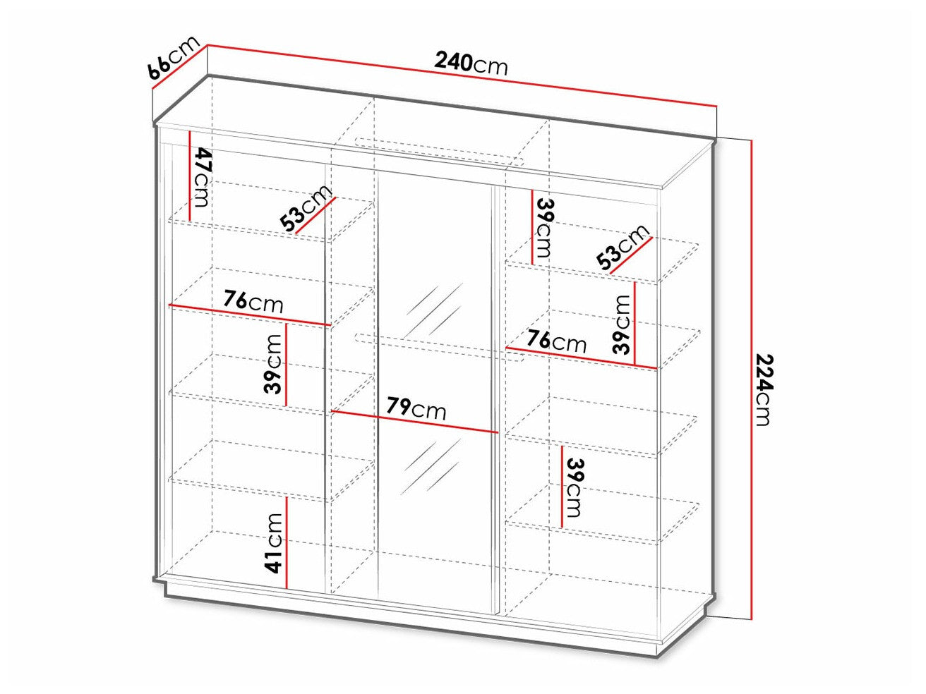 Garderobe Ogden J123