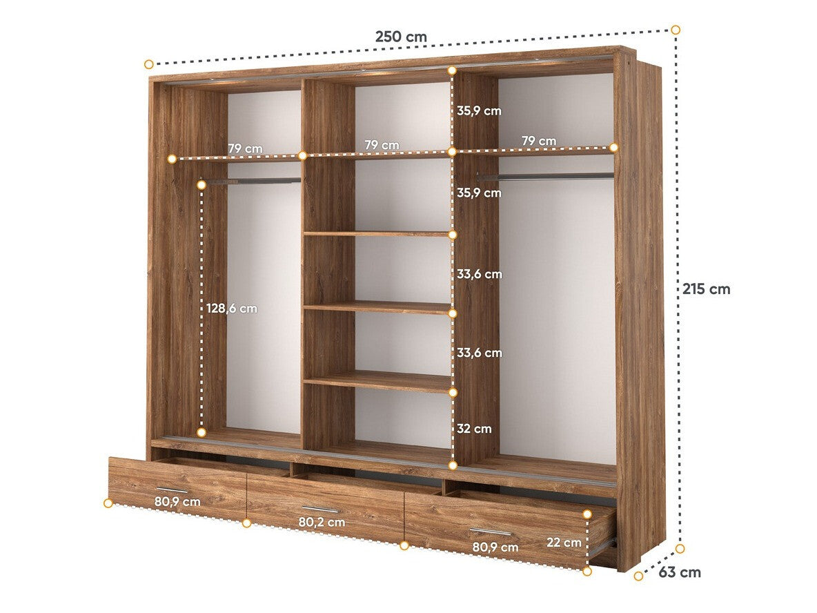 Garderobe Fresno 100