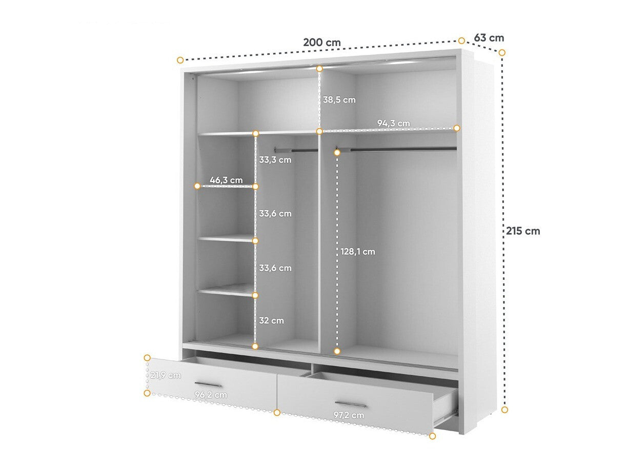 Garderobe Fresno 104