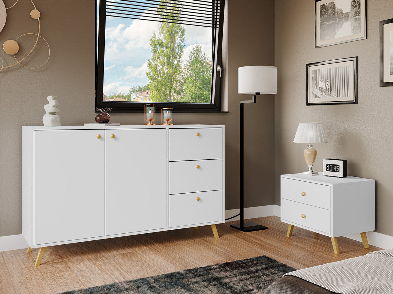 Sengebord Monfera 101