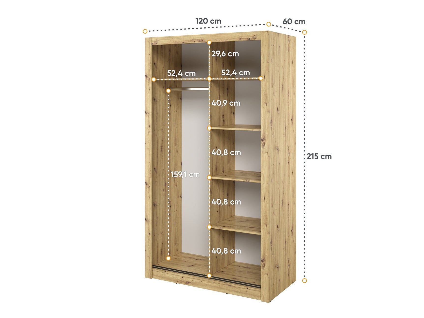 Garderobe Fresno 121