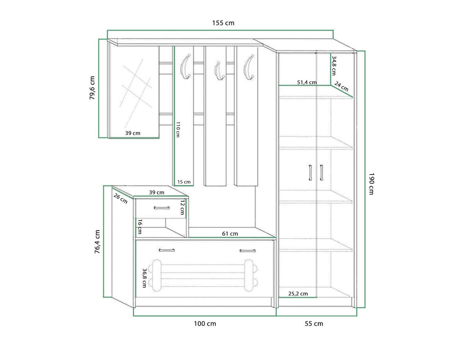 Entrésæt Gilroy 106