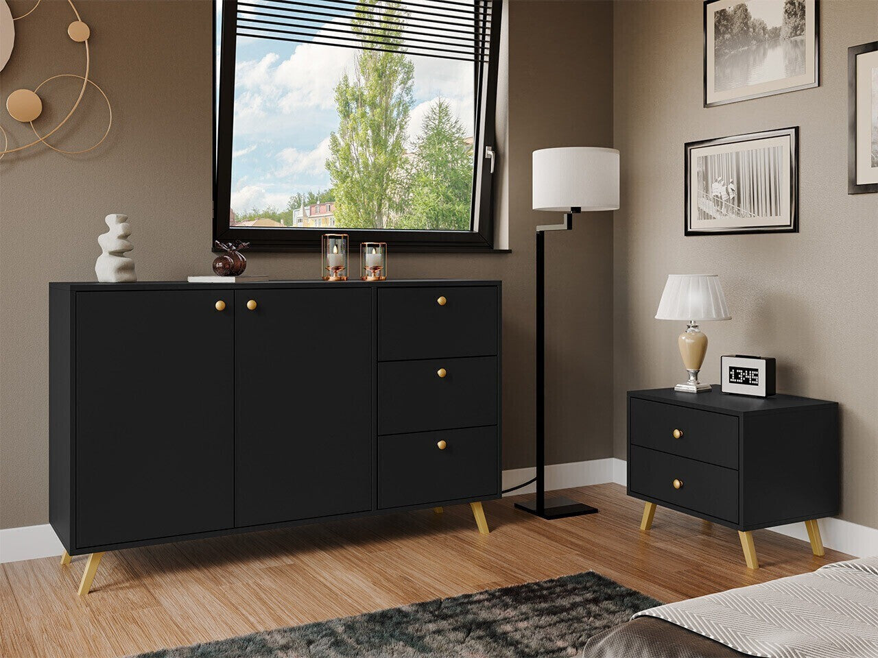 Sengebord Monfera 101