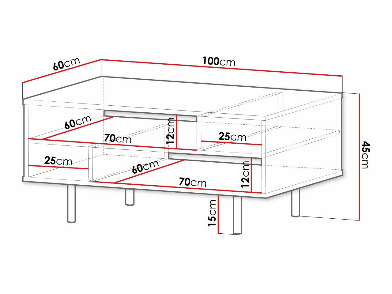 Sofabord Virdomi 102