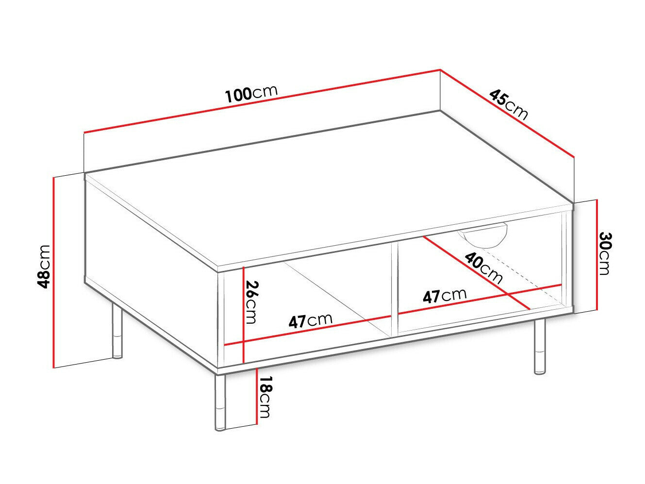 Sofabord Comfivo Levevai 102