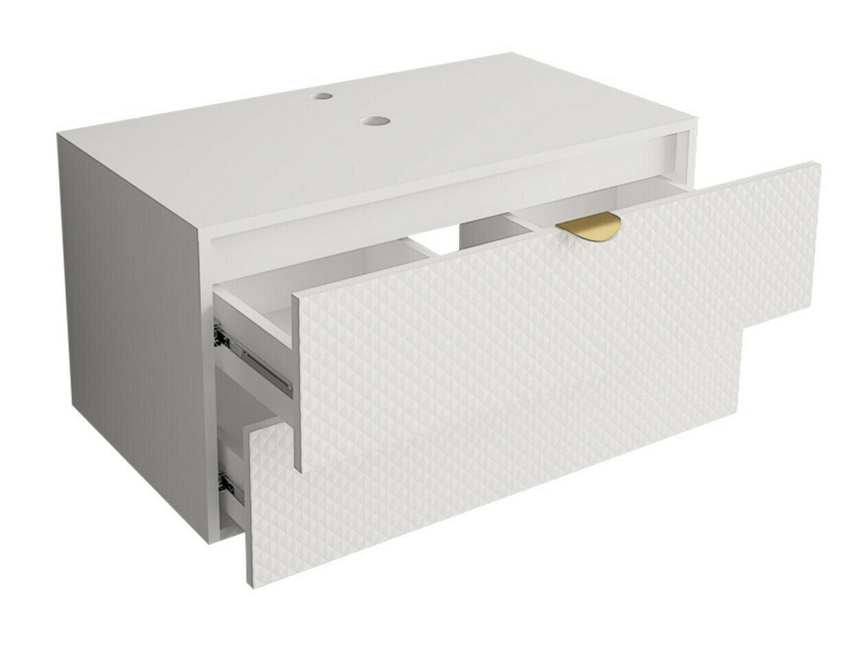 Wall bathroom cabinet for washbasin Merced D101