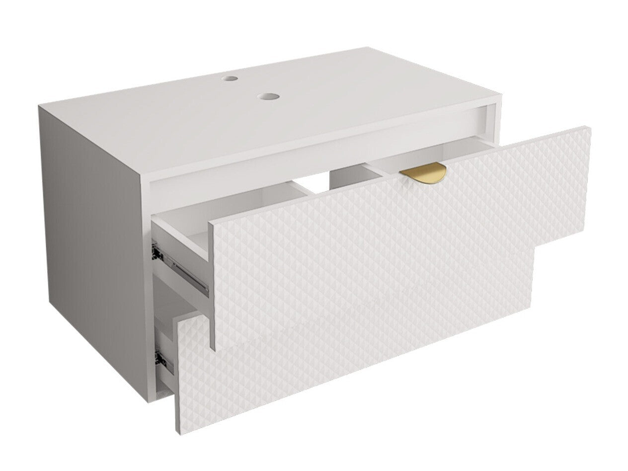 Wall bathroom cabinet for washbasin Merced D101