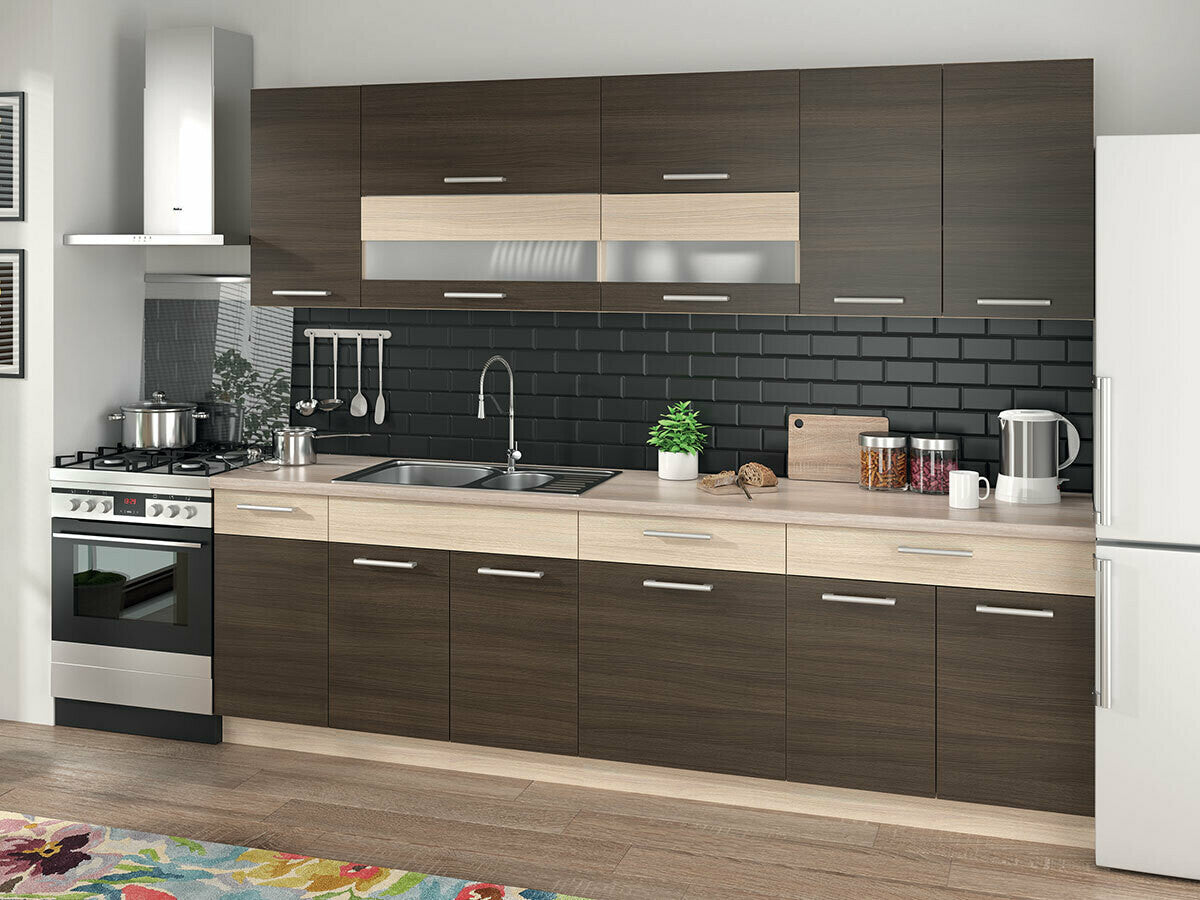 Modulært vægskab Mode Dark 122