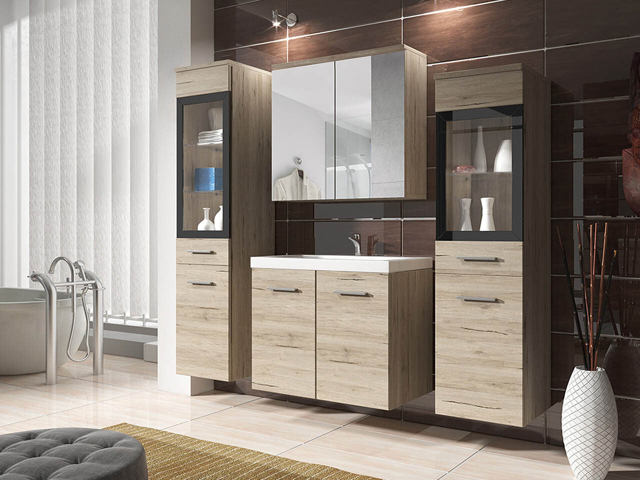 Badeværelses-sæt Sarasota 140