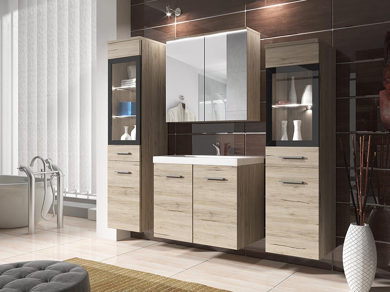 Badeværelses-sæt Sarasota 140