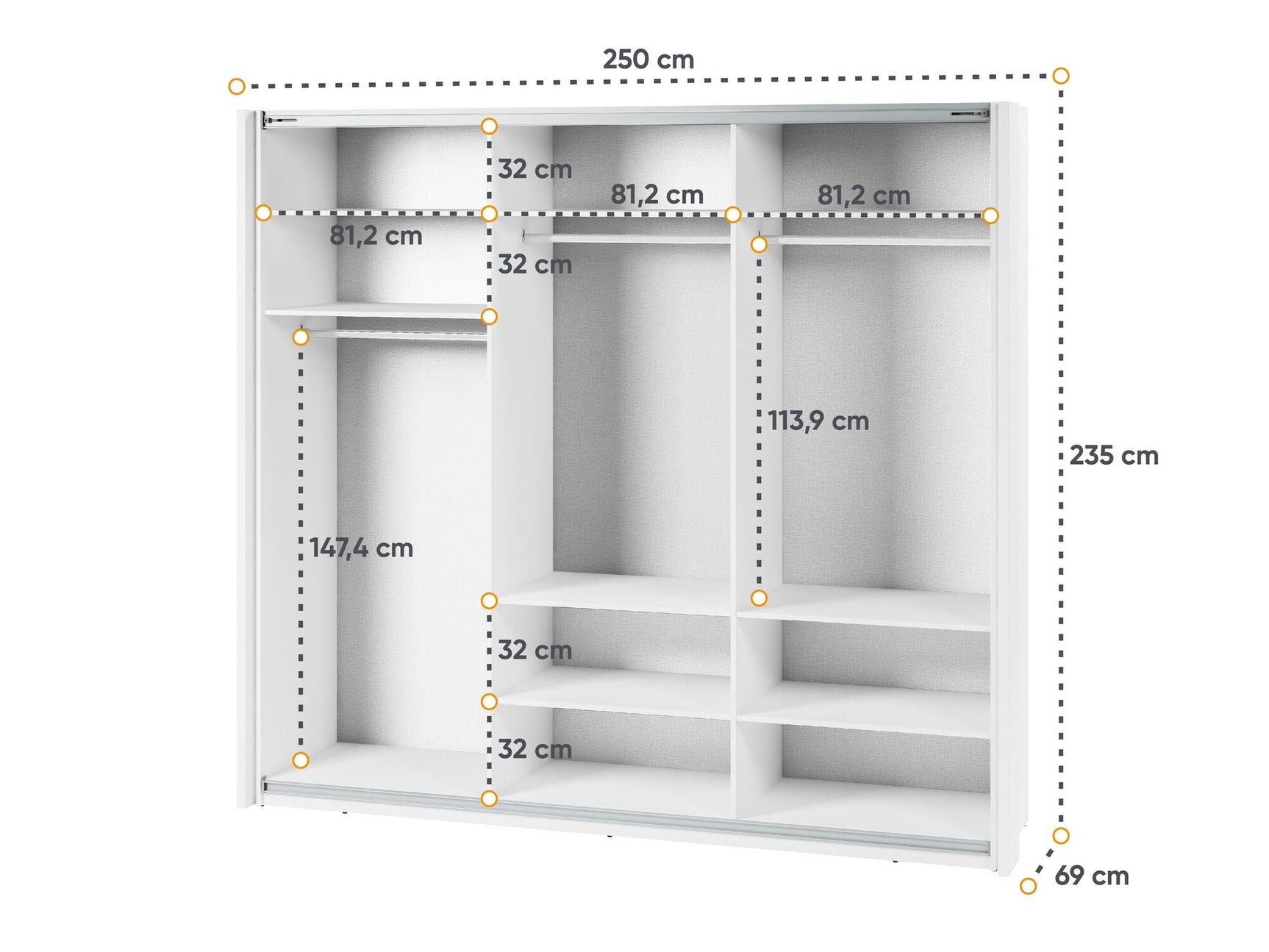 Garderobe Fresno 138