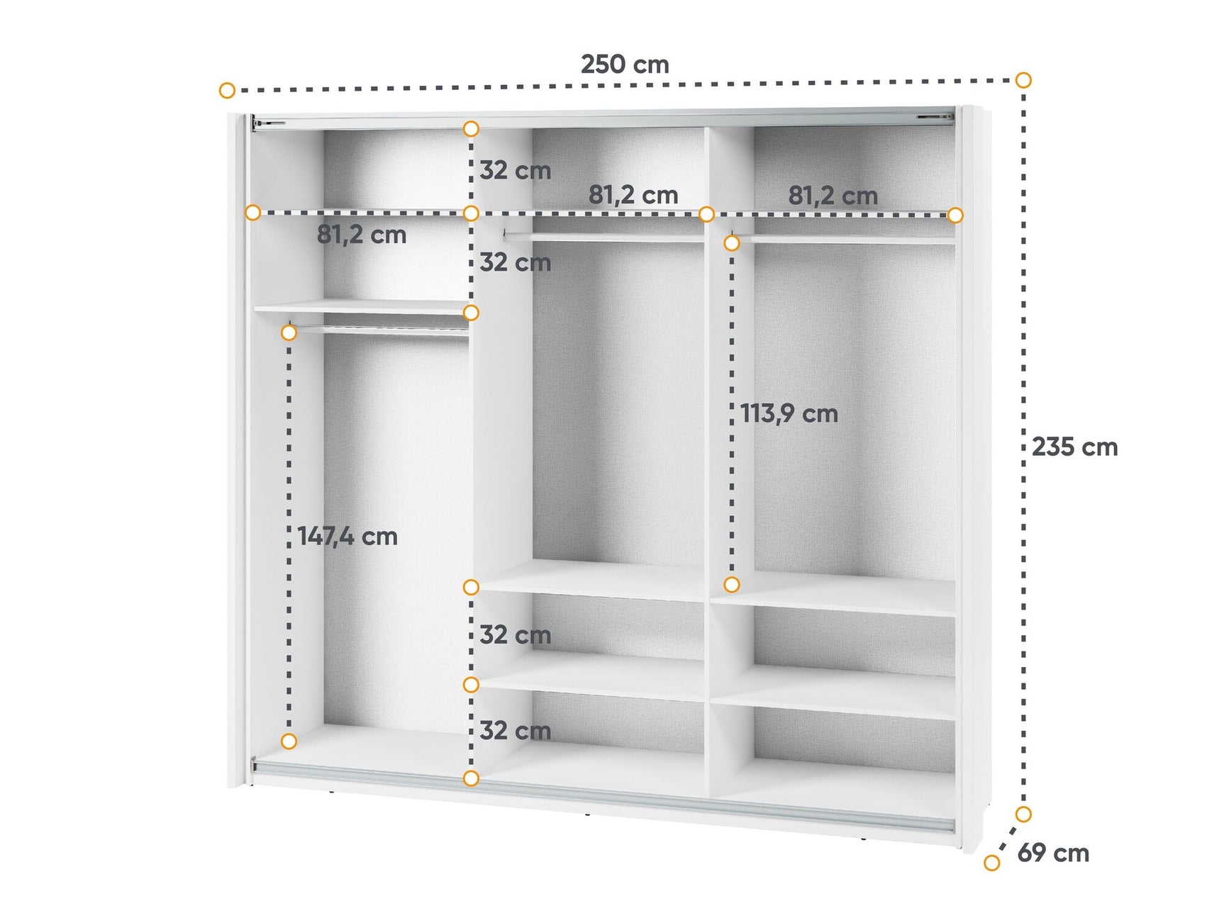 Garderobe Fresno 138