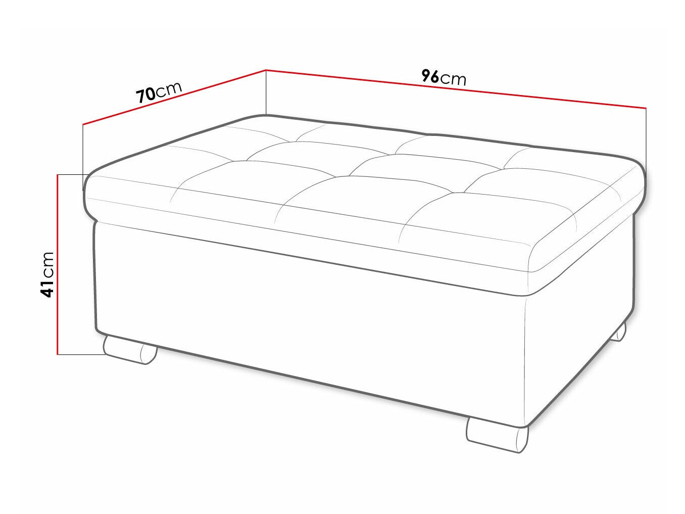 Polstret bænk Comfivo 118