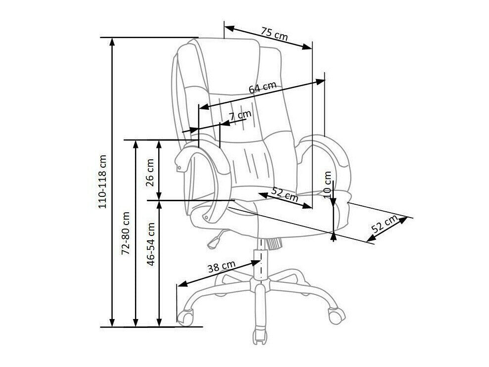 Kontorstol Houston 243