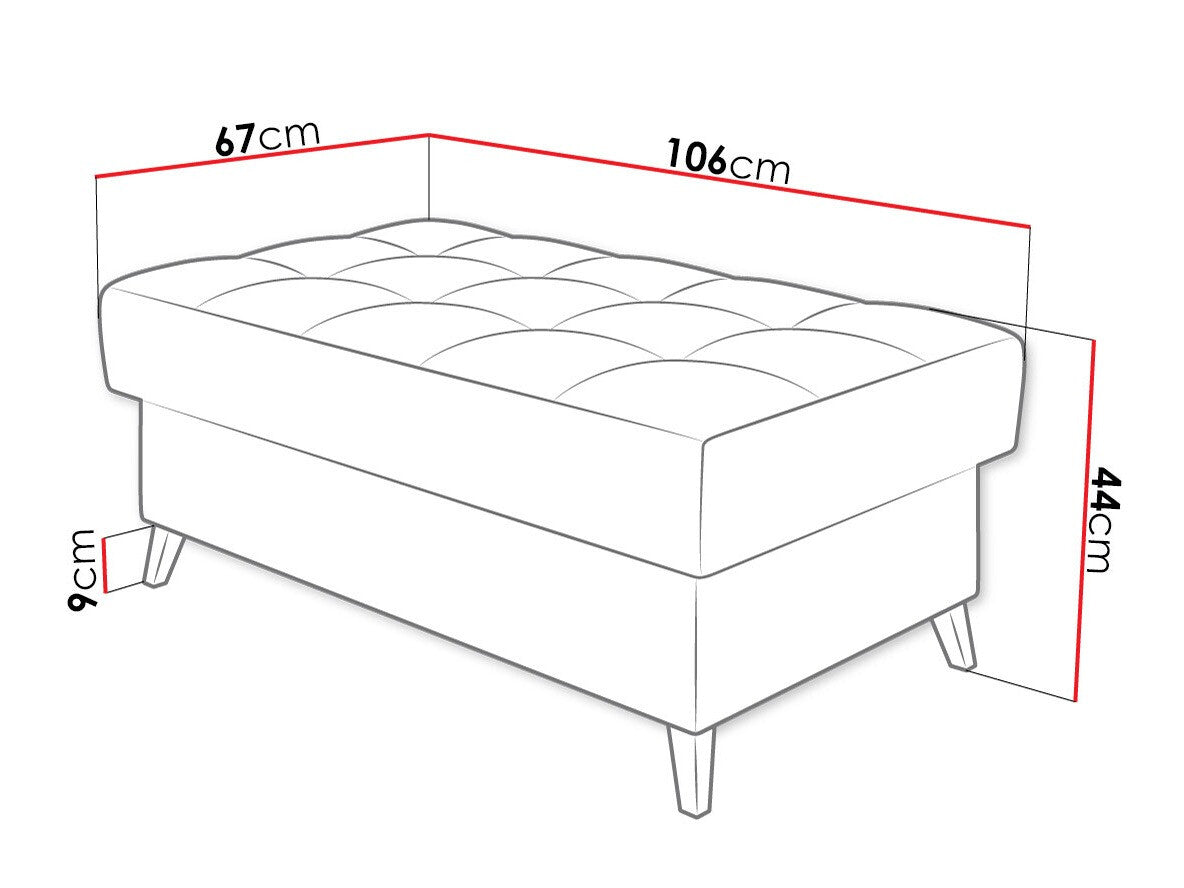 Polstret bænk Comfivo 236