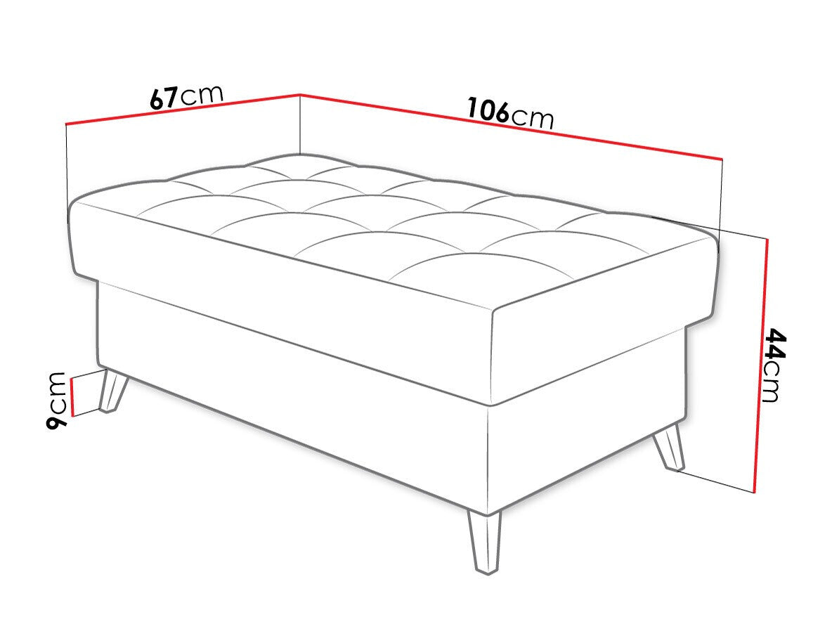 Polstret bænk Comfivo 236