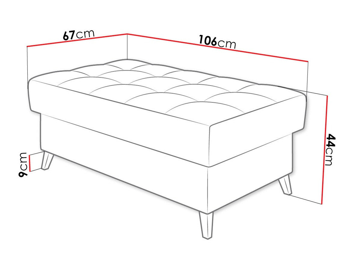 Polstret bænk Comfivo 236