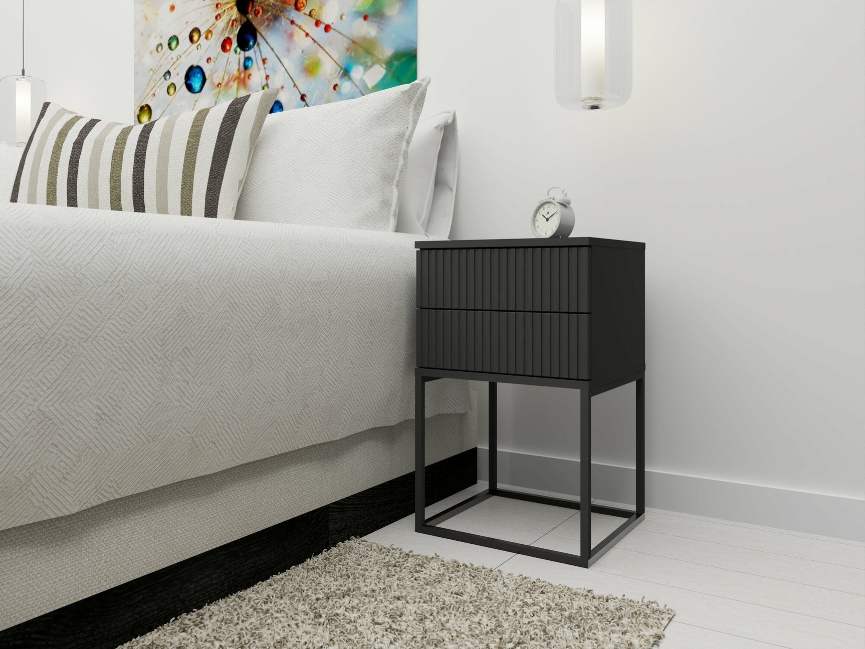 Sengebord Bristol 195