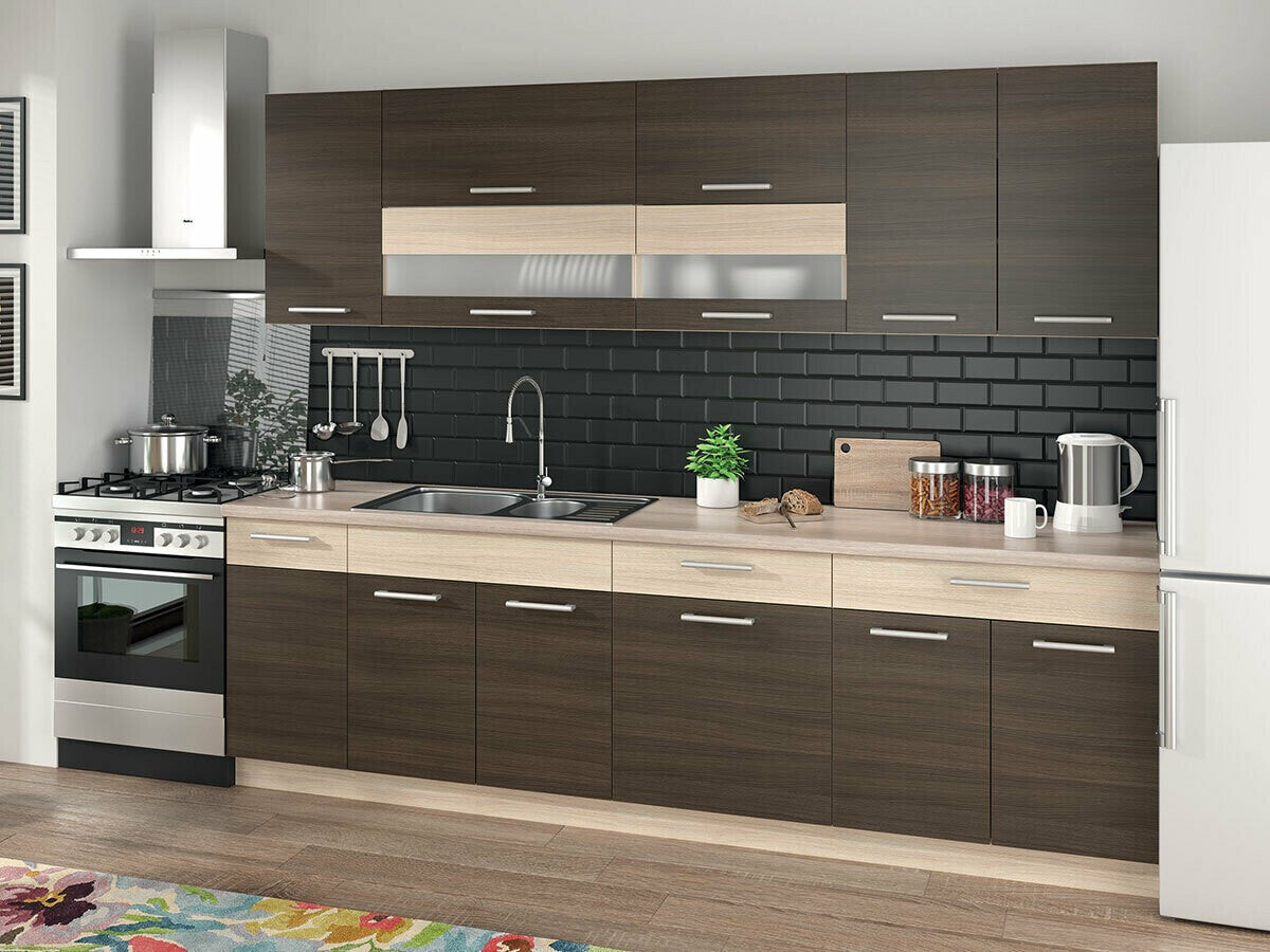 Modulært vægskab Mode Dark 107