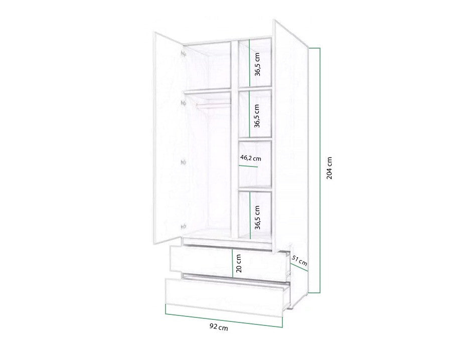Garderobe Murrieta J101