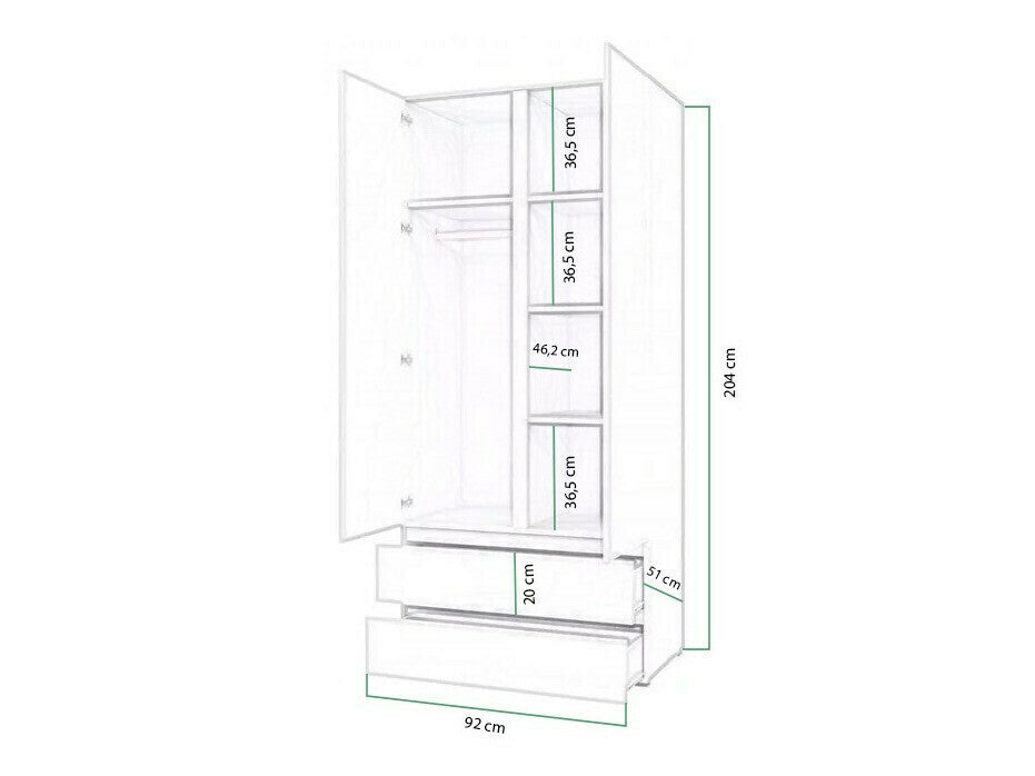 Garderobe Murrieta J101